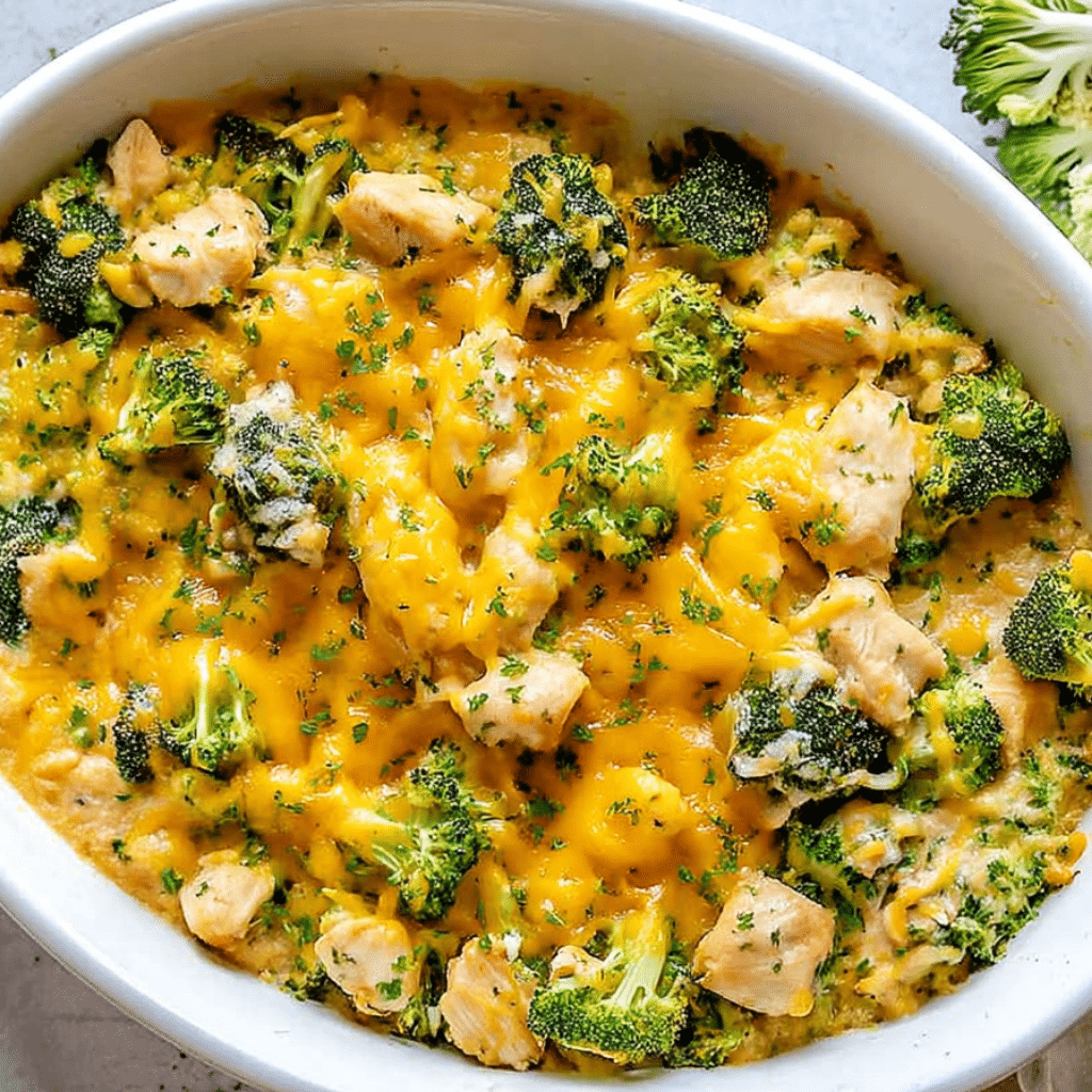 Chicken Broccoli Alfredo Bake – Low Carb Comfort Food